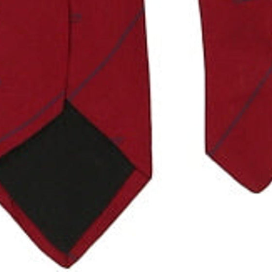 Vintage red Nazareno Gabrielli Tie - mens no size