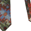 Vintage multicoloured De Monaco Tie - mens no size