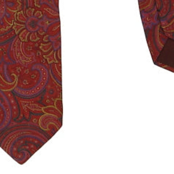 Vintage red Trussardi Tie - mens no size