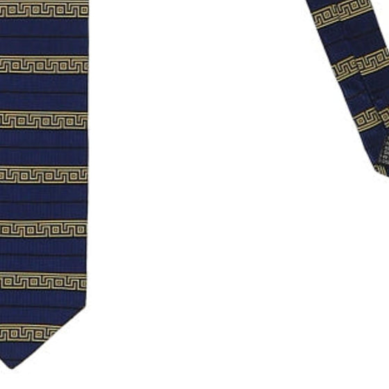 Vintage blue Versace Classic Tie - mens no size