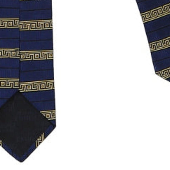 Vintage blue Versace Classic Tie - mens no size