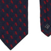 Vintage navy Aquascutum Tie - mens no size