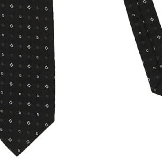 Vintage black Ungaro Tie - mens no size