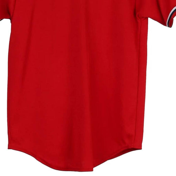 Vintage red Age 10-12 Majestic Jersey - boys medium