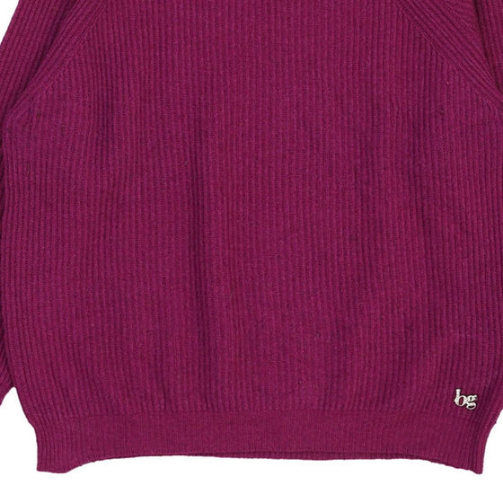 Blugirl Jumper - Medium Pink Wool Blend