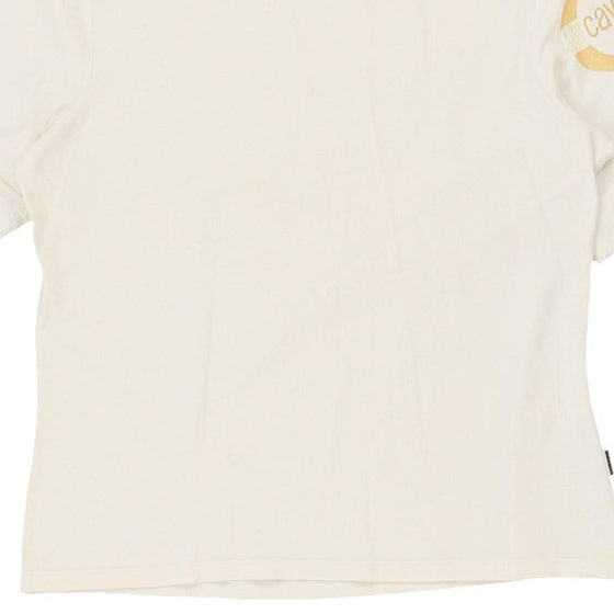 Just Cavalli T-Shirt - Large White Cotton