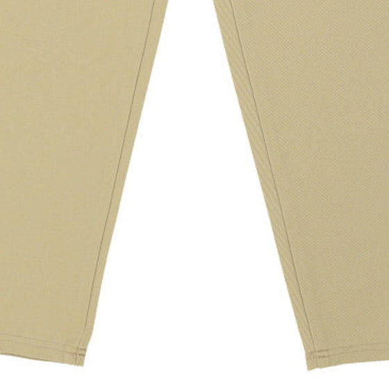 Armani Jeans Trousers - 27W UK 10 Beige Cotton