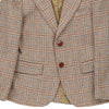 Age 10-11 Yves Saint Laurent Checked Blazer - Medium Beige Wool