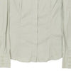 Armani Jeans Shirt - Large Green Cotton Blend