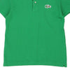 Vintage green Brazil Lacoste Polo Shirt - mens small