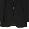 Vintage black Italian Issimo Full Suit - mens small