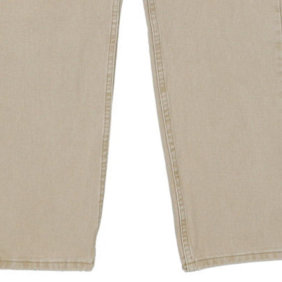 Vintage beige Lee Trousers - mens 34" waist