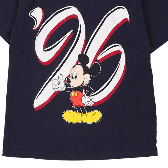 Vintage navy 96 Disney T-Shirt - womens medium