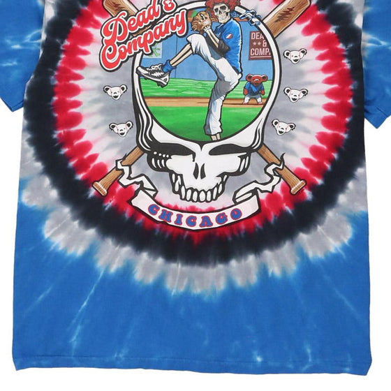 Vintage multicoloured Grateful Dead Liquid Blue T-Shirt - mens large