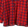 Vintage red Jazz Flannel Shirt - mens x-large