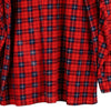 Vintage red Jazz Flannel Shirt - mens x-large