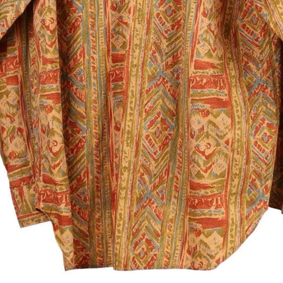 Vintage brown The Great Cocoa Patterned Shirt - mens medium