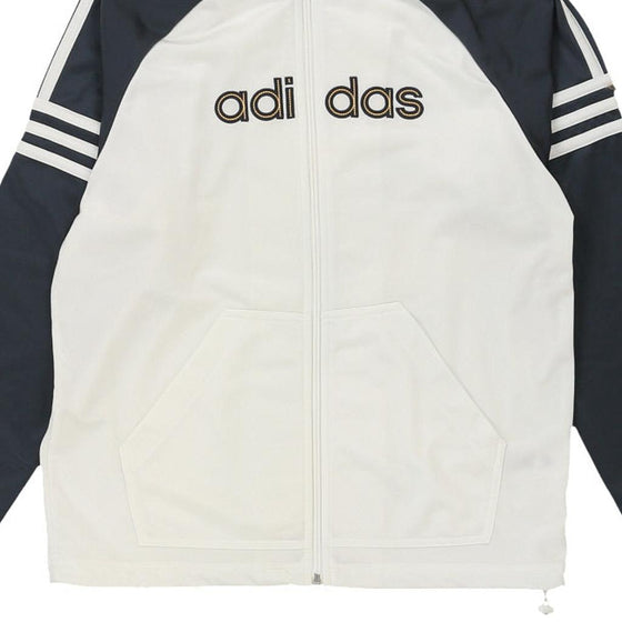 Vintage white Age 14 Adidas Track Jacket - boys large