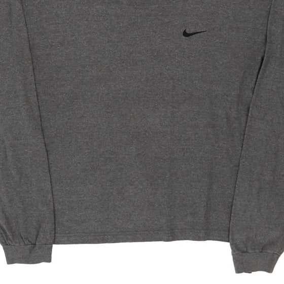 Vintage grey Nike Long Sleeve T-Shirt - mens large