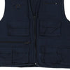 Vintage navy Max Collection Gilet - mens x-large