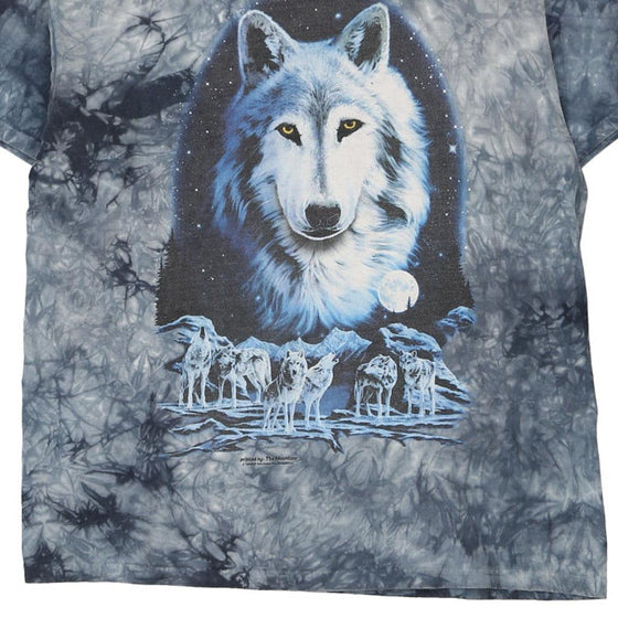 Vintage blue The Mountain T-Shirt - mens x-large