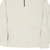 Vintage cream Nike 1/4 Zip - mens x-large