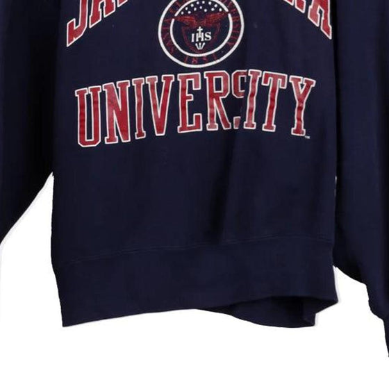 Vintage navy Santa Clara University Russell Athletic Rollneck - womens xx-large