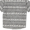 Vintage grey Gin Tonic Patterned Shirt - mens large