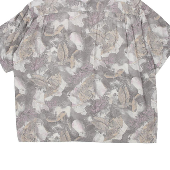 Vintage grey Alexandra Pony Patterned Shirt - mens x-large