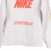 Vintage white Nike Hoodie - mens small