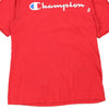 Vintage red Champion T-Shirt - mens medium