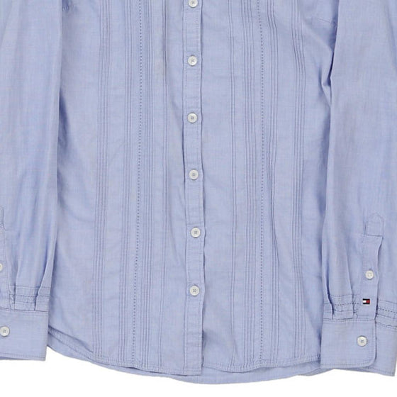 Tommy Hilfiger Shirt - Small Blue Cotton