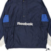 Vintage navy Reebok Jacket - mens large