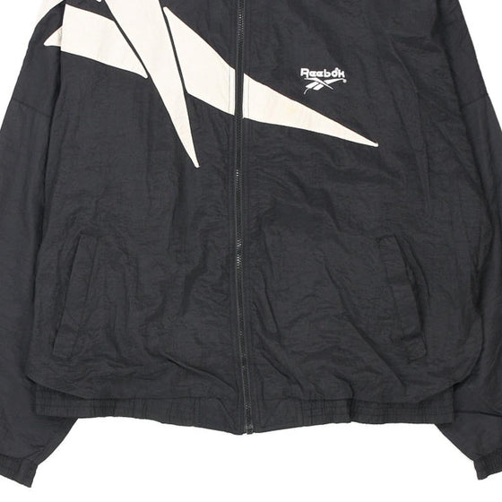 Vintage black Reebok Jacket - mens large