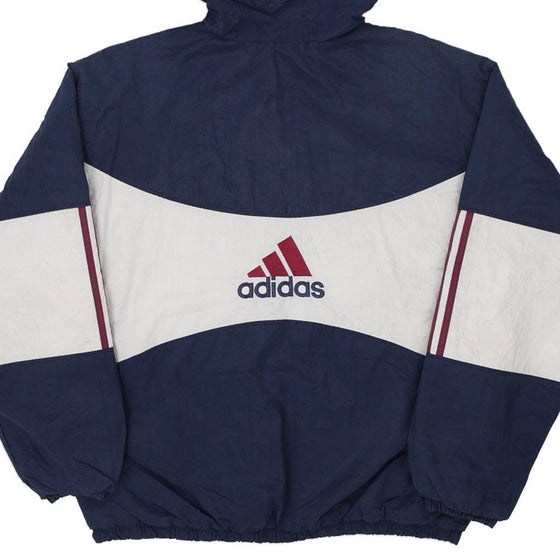 Vintage block colour Adidas Jacket - mens large