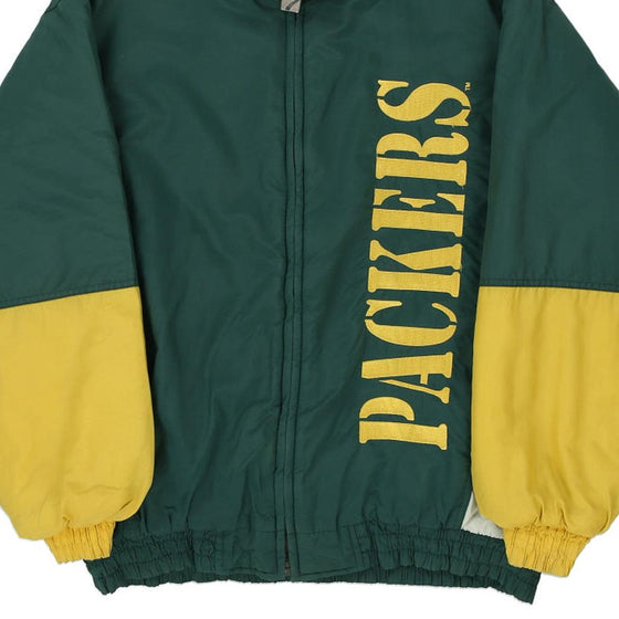 Vintage green Green Bay Packers Logo 7 Jacket - mens large