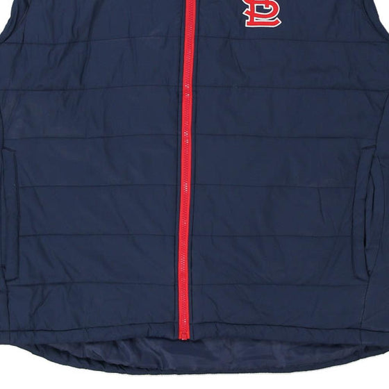 Vintage navy St.Louis Cardinals Carl Banks Gilet - mens xx-large