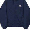 Vintage navy St.Louis Rams Majestic Jacket - mens x-large