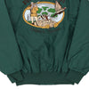 Vintage green Made in USA R&R Ranch Game Varsity Jacket - mens x-large