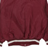 Vintage burgundy Lewis Bus Line Canada Varsity Jacket - mens x-large