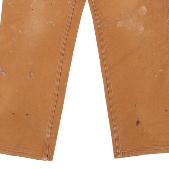 Vintage brown Carhartt Carpenter Trousers - mens 32" waist