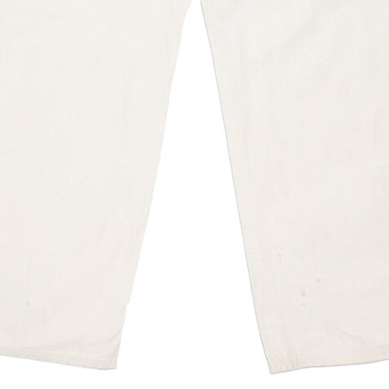 Vintage white Carhartt Carpenter Trousers - mens 36" waist