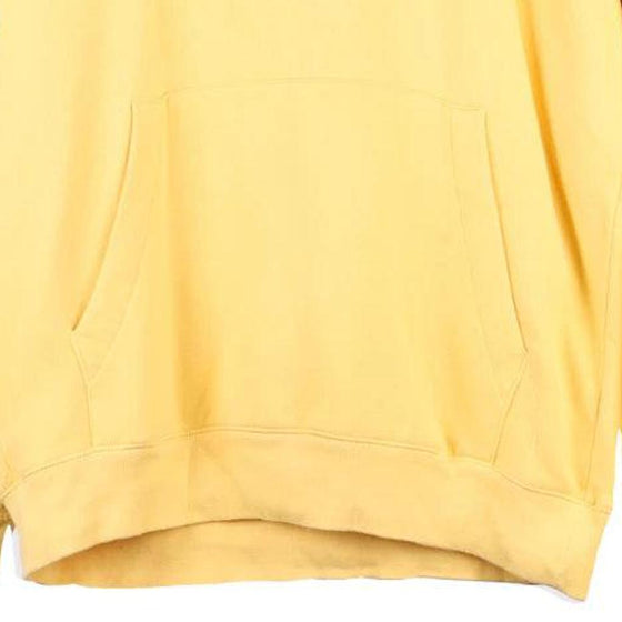 Vintage yellow Nautica Hoodie - mens medium