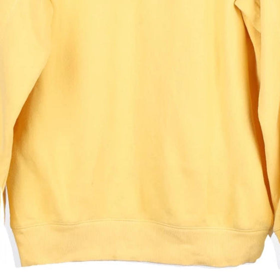 Vintage yellow Nautica Hoodie - mens medium