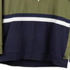 Vintage khaki Tommy Hilfiger Denim Hoodie - mens medium