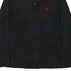 Vintage black Age 12 Burberry London Long Sleeve Polo Shirt - boys small