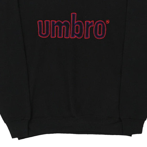 Vintage black Umbro Sweatshirt - womens small