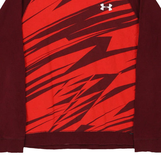 Vintage red Age 13-14 Under Armour Sweatshirt - boys x-large