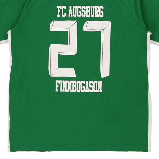 Pre-Loved green Age 13-14 FC Augsburg Away Nike Football Shirt - boys x-large