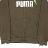 Vintage khaki Age 11-12 Puma Hoodie - boys medium